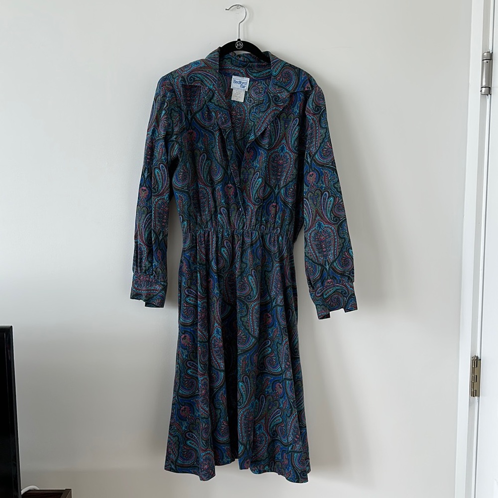 Vintage Bedford Fair midi dress